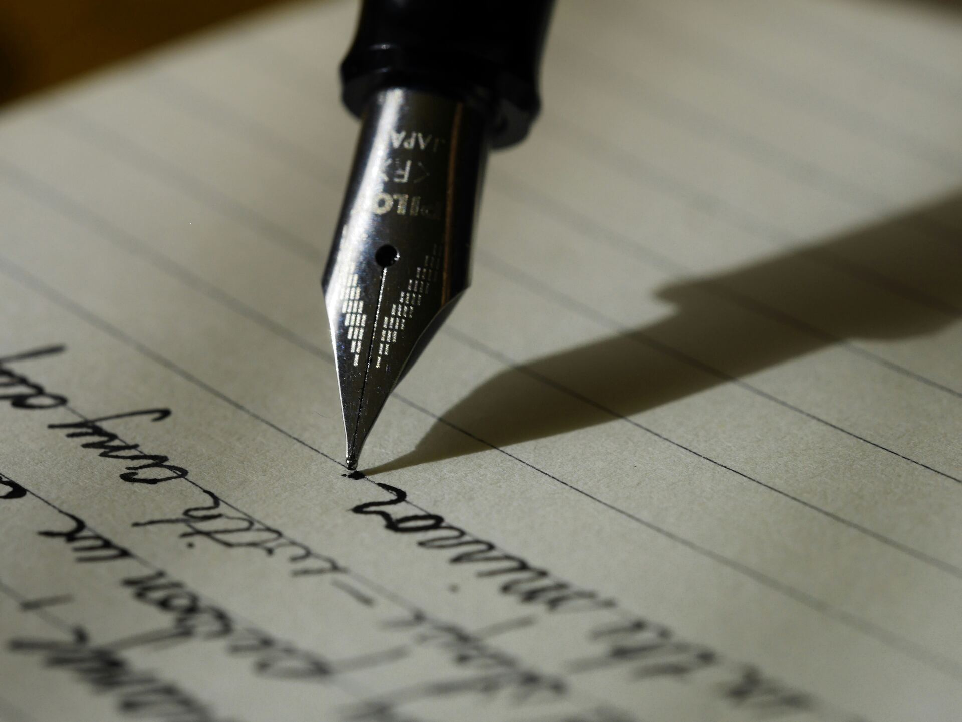Researcher preparing an academic manuscript